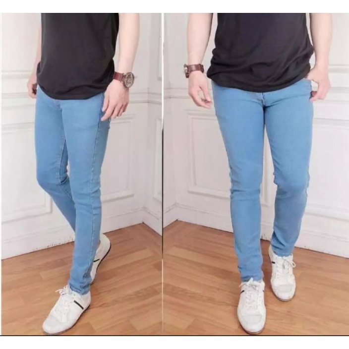 PRIA New Levi's denim Skinny Jeans Men Latest Pencil 2021 Material Shoftjeans Stretchy Adem Soft When Used / Men's Jeans / Men's Long Jeans Models Slim Fit When Used / Men's Jeans