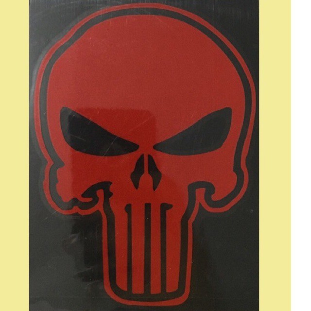 Punisher Skull Vinyl Decal Sticker Shopee Philippines