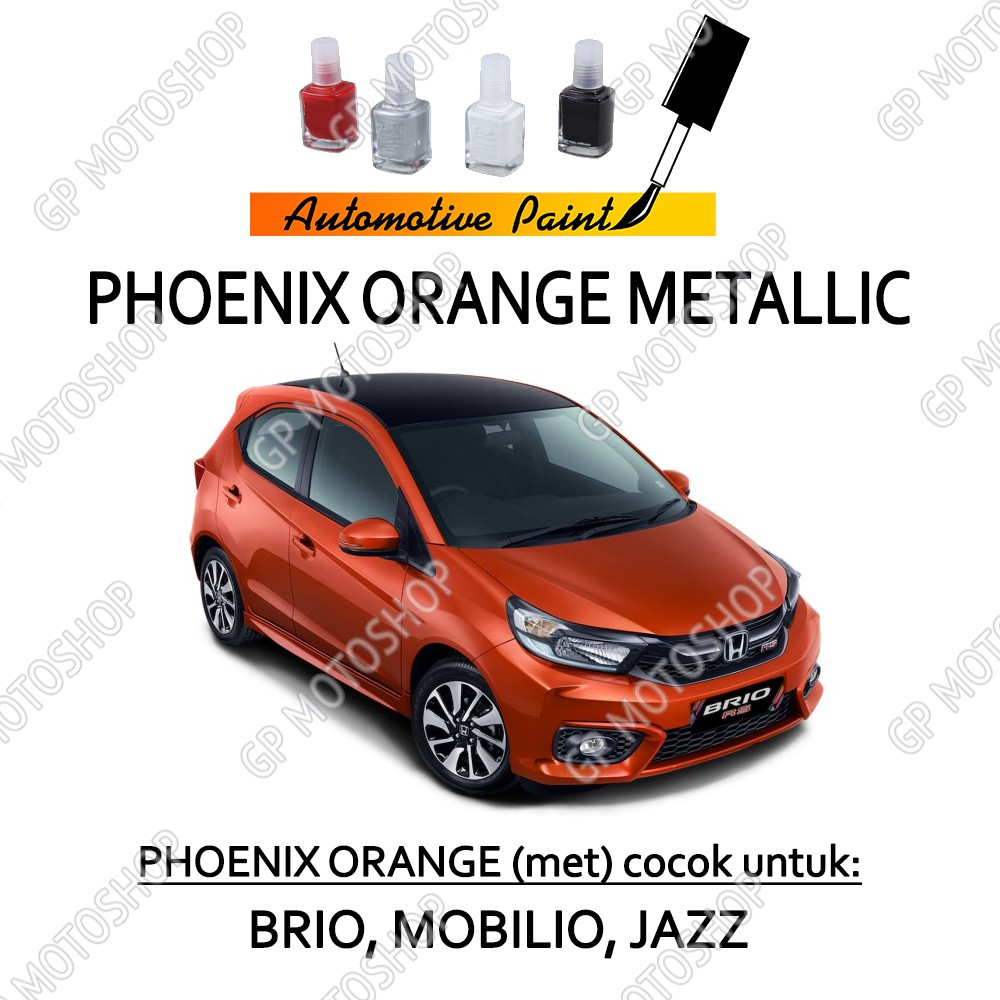 Honda Phoenix Orange Metallic Paint Oles Jazz Mobilio Brio Scratches Remover Shopee Philippines