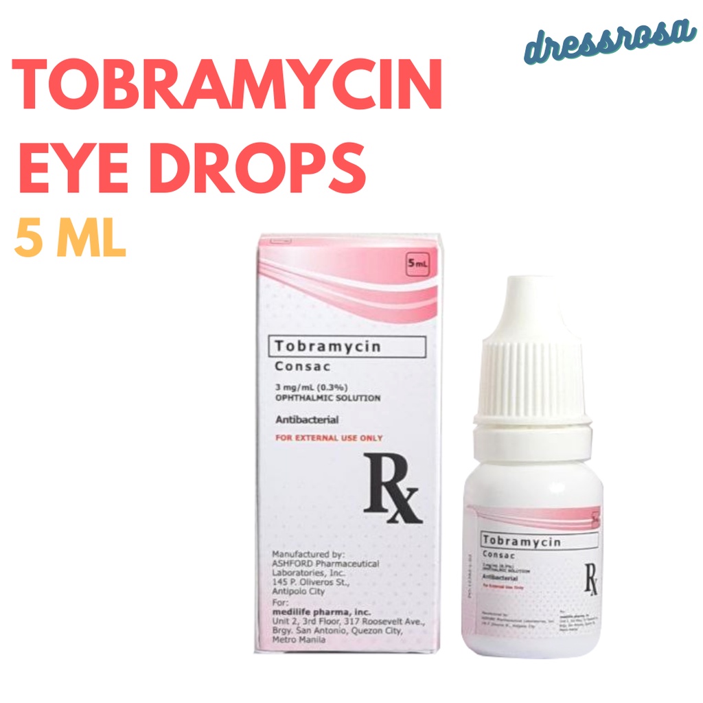 Tobramycin Ramitob Eye Drops For Pets Cat And Dogs And Eye Infection Better Than Gentamycin Shopee Philippines