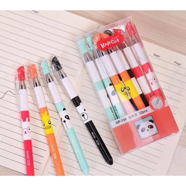 Animals Friction pen 12pcs | Shopee Philippines