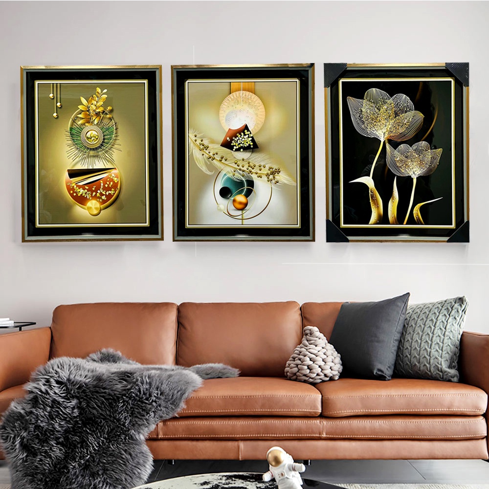 Hawaii Home 43x53cm Luxury Decorative Wall Frame With 3D Crystal