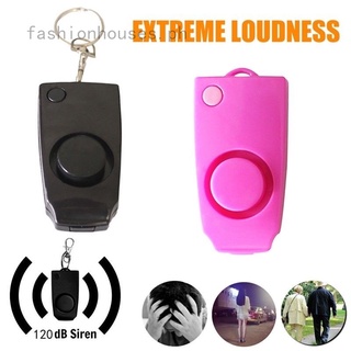 130db Emergency Self Defense Alarm Keychain Safety Defence Key Chain