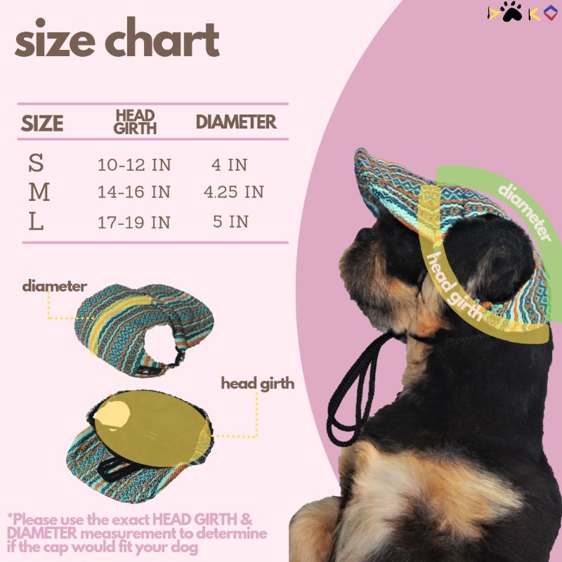 DAKO Pet Cap | Dog Cap or Cat Cap | Pet Summer Cap or Pet Baseball Cap #7