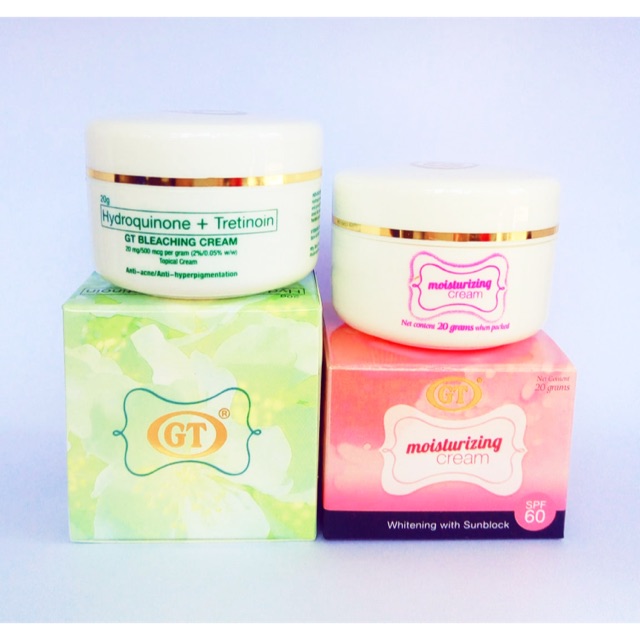 Gt Moisturizing And Bleaching Cream Shopee Philippines