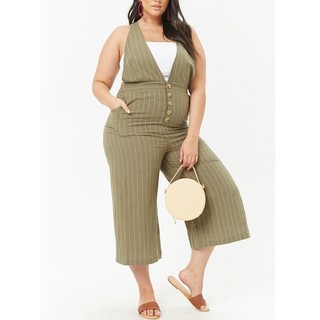 linen overalls forever 21