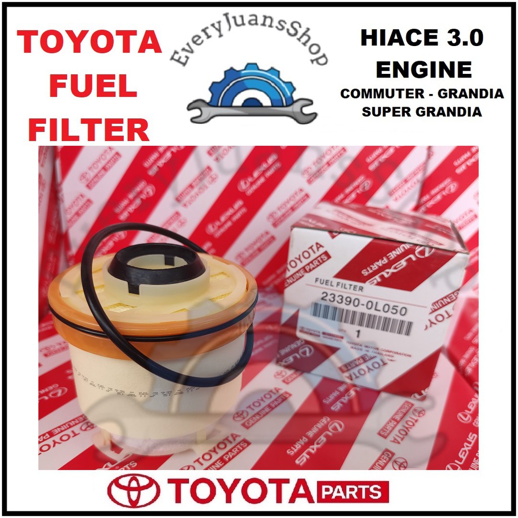 Toyota Fuel Filter Hiace Commuter Grandia 3.0 Engine Shopee Philippines