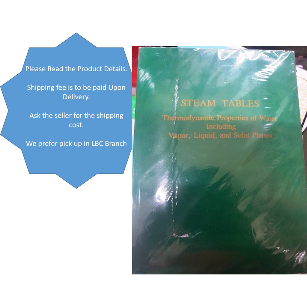 Keenan Steam Tables