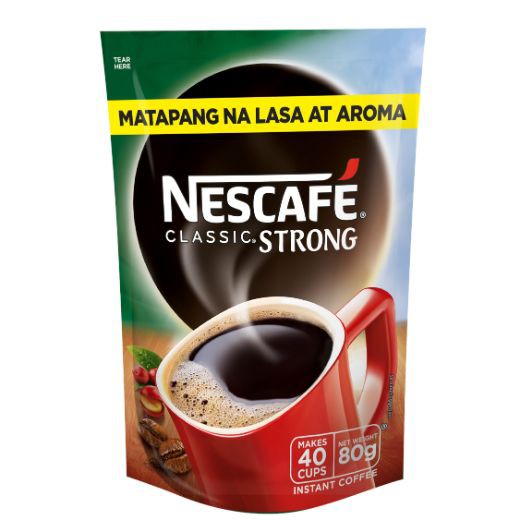 NESCAFE CLASSIC STRONG Instant Coffee 80g Shopee Philippines