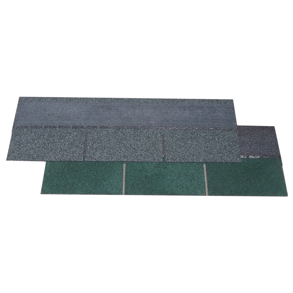 Asphalt Roofing Shingles 3 Tab Design with 1/2 kg Flathead Nail Combo
