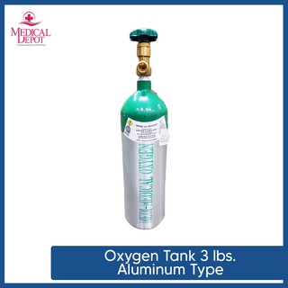 Oxygen Tank 3lbs Aluminum Type | Shopee Philippines