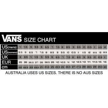 vans size 9 in cm