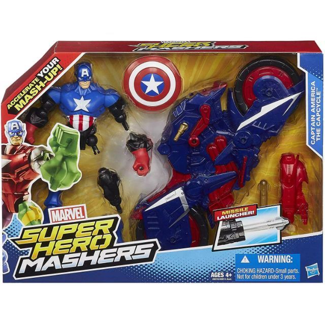marvel super hero mashers captain america