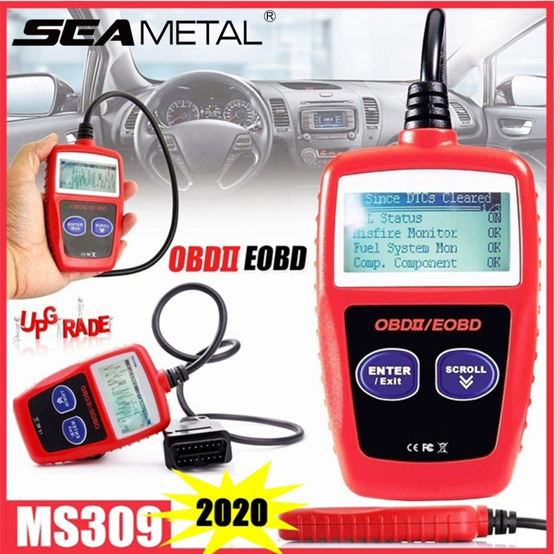 SUV Scan Tool for Check Engine Light MS309 OBD2 Scanner CAN OBDII Code Reader Universal Diagnostic for Car Truck and Van