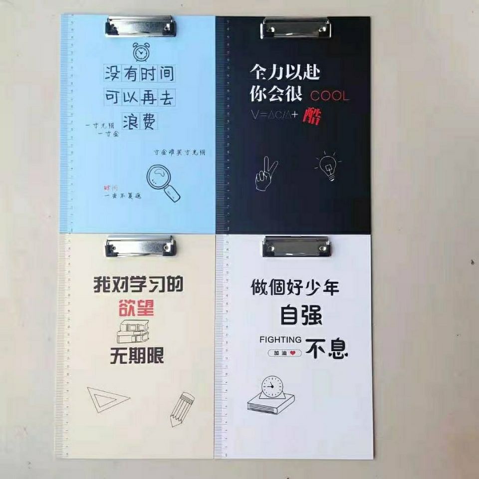 Wooden board clip writing board clip pad student splint book board clip A4 plywood folder test pape
