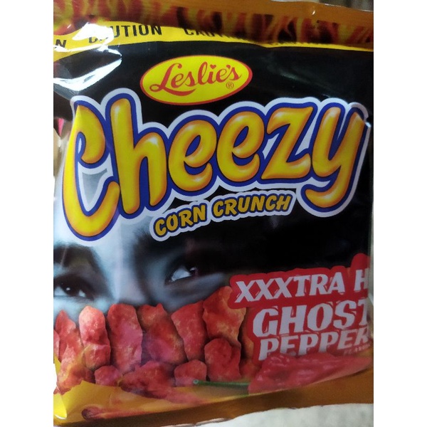 Cheezy XXXTRA HOT GHOST PEPPER flavor Shopee Philippines