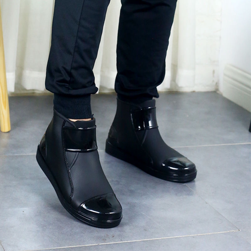 men's fashion rain boots