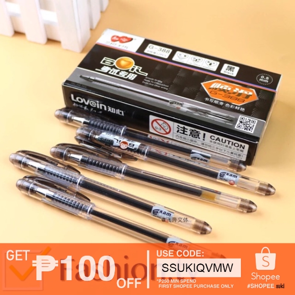 Boil Gel Pen G388 gel pen school supplies Shopee Philippines