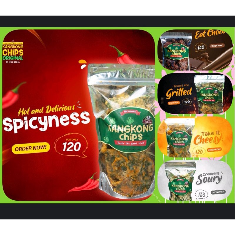 KANGKONG CHIPS ORIGINAL 125G Shopee Philippines