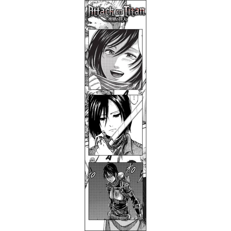 attack on titan manga panel bookmark shingeki no kyojin manga panel bookmark shopee philippines