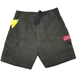 Oversep Plain Mens classic cargo shorts four pockets for men’s EDG #5