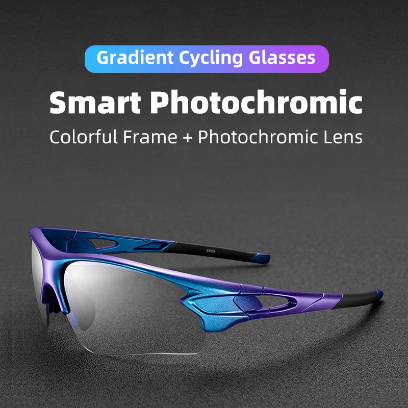ROCKBROS Photochromic Cycling Sunglasses For Men & Women - UV400 Polarized, Sports Eyewear 2 thumbnail image