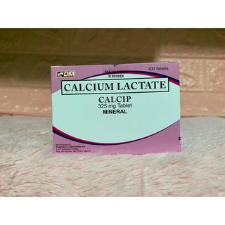 Calcium Lactate 325mg Tablet