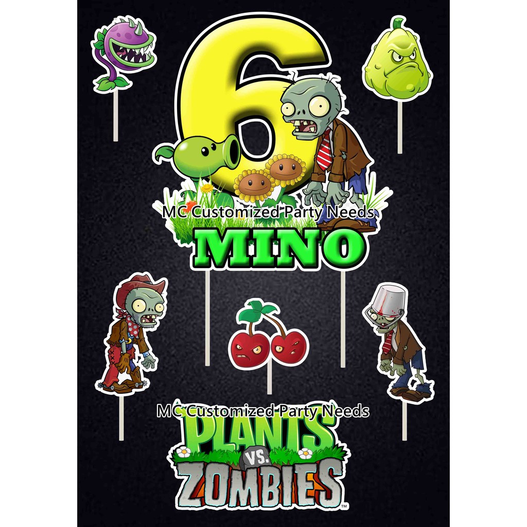 plants-vs-zombie-theme-cake-topper-shopee-philippines