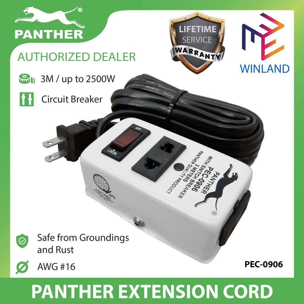 panther-extension-cord-pec-0906-winland-shopee-philippines