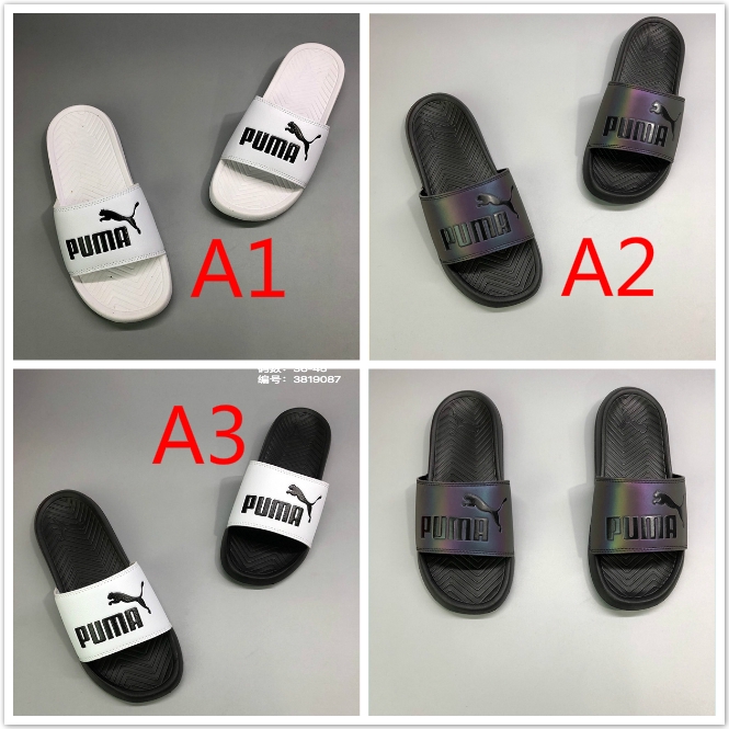mens puma popcat slides