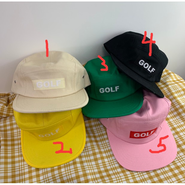 5 panel golf hat