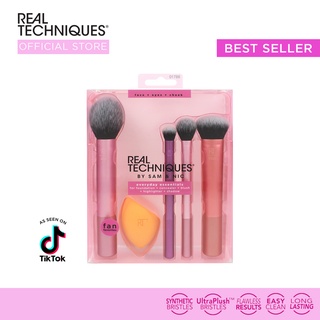 Real Techniques Everyday Essentials Make Up Brush Set