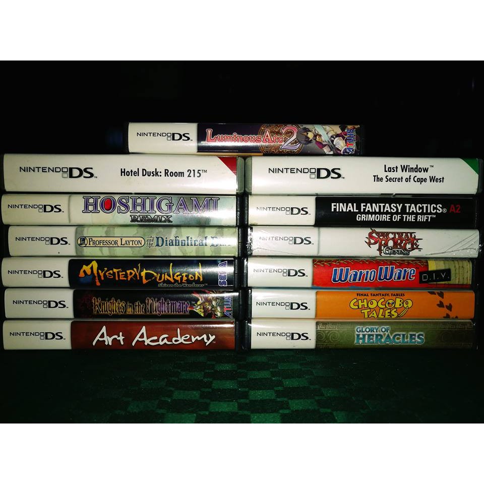 selling nintendo ds games