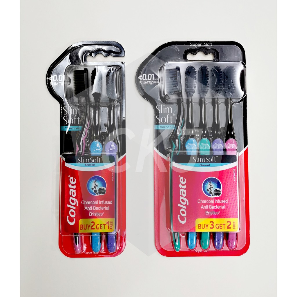 colgate slim soft charcoal toothbrush review