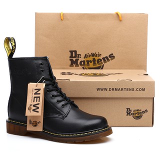 Dr.martens Air Wair 1460 Martin Boots Hard Leather Top Model Couple Boots High