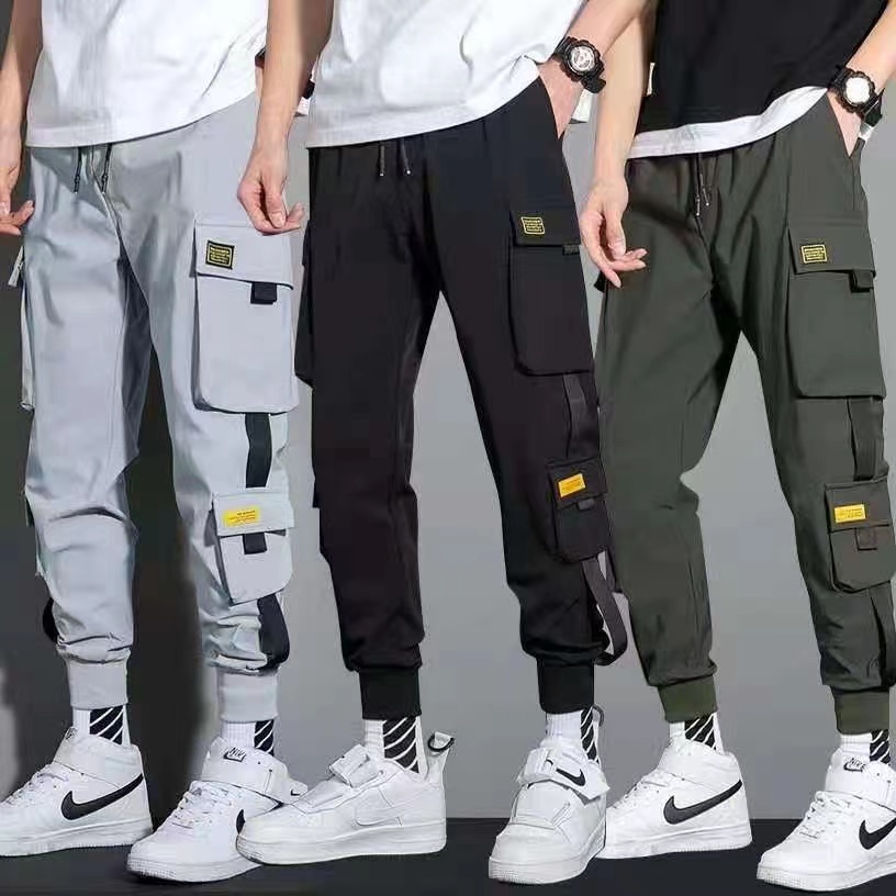 Unisex Korean Cargo Jogger Pants Trending Jogger Pants Shopee Philippines