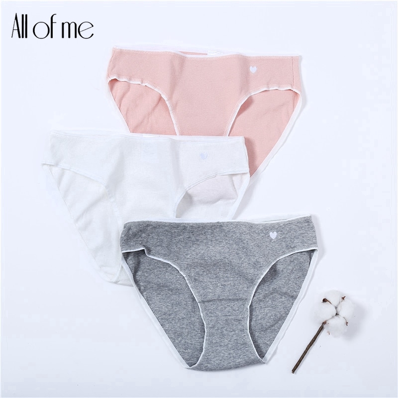 Cotton Panties For Women Solid Color 