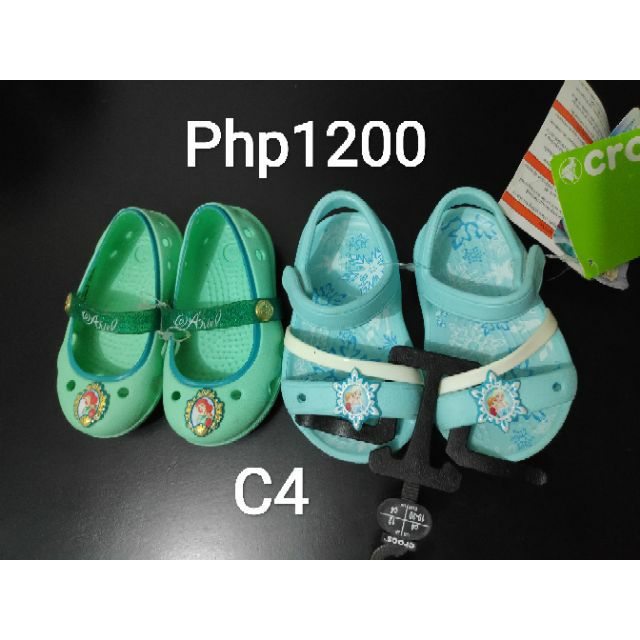 c4 crocs size