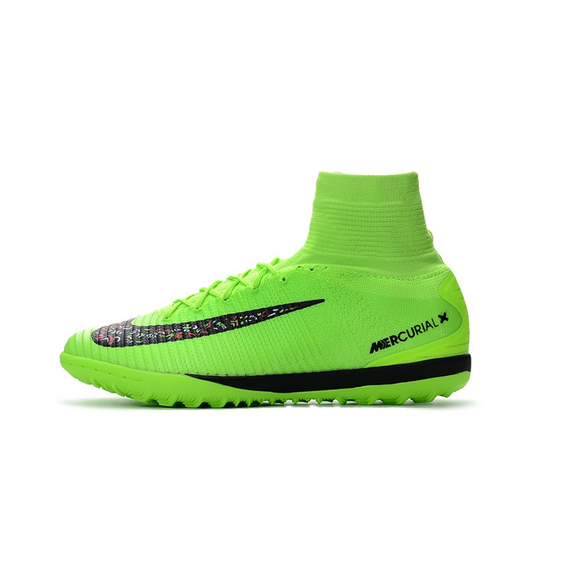 nike high ankle shoes green