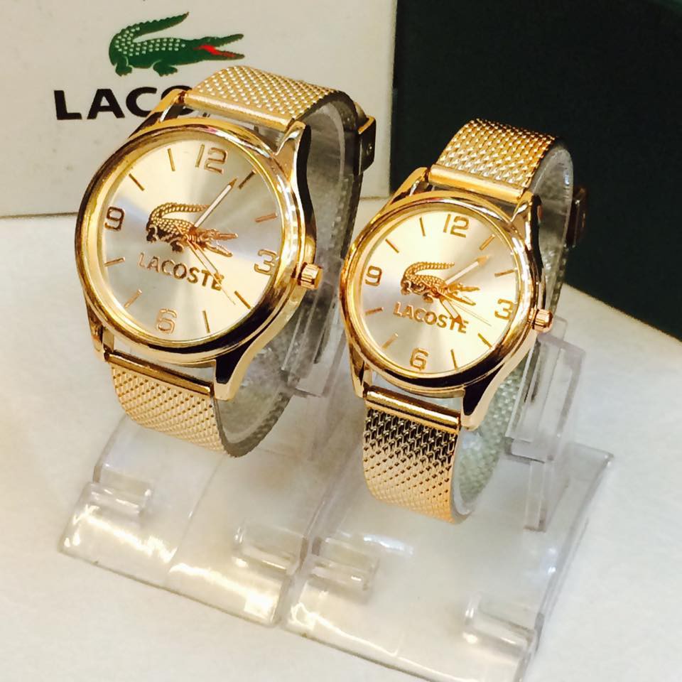 lacoste couple watch