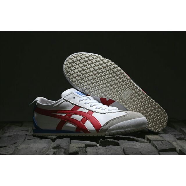 onitsuka tiger red white