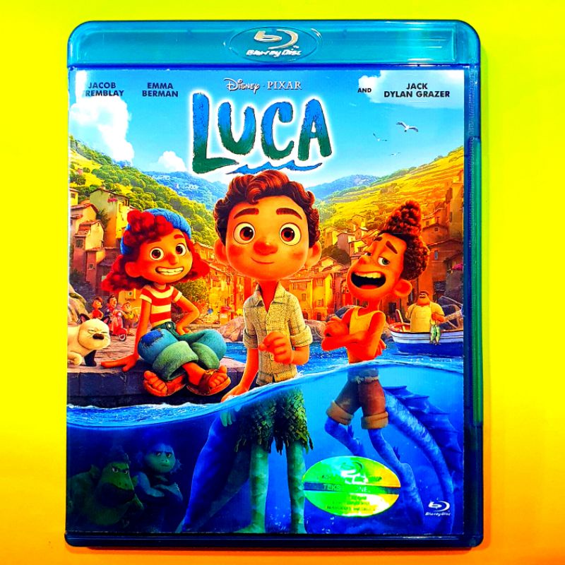 1pc Disney Pixars Luca Blu Ray Animated Movie DVD Cassette for  Entertainment | Shopee Philippines
