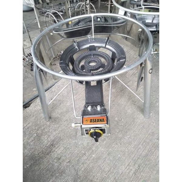 HEAVY DUTY GAS BURNER WITH FREE STAINLESS SHEET AND STAND Shopee