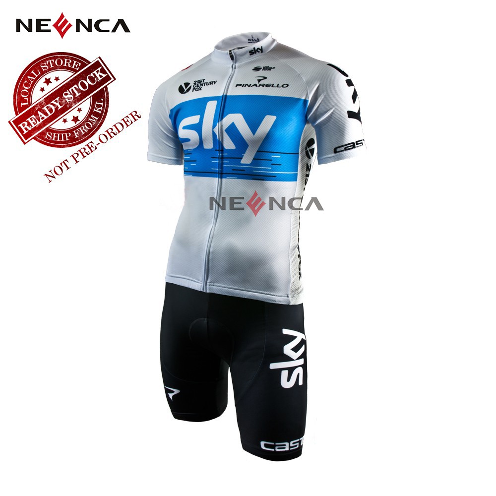 team sky cycling jersey