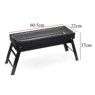Health House PORTABLE Stainless Steel Barbeque Grill Pits Black BBQ 1Pc #6
