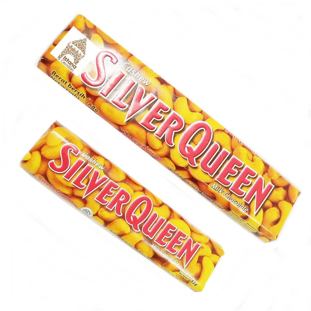 Silver Queen Milk Chocolate Very Berry Cashew 33 Gram 65 Grams Silverqueen Chocolate Shopee Philippines