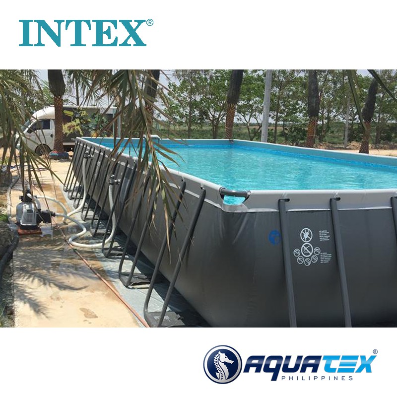 Intex 26374 Ultra Xtr Frame Pool 32ft X 16 Ft X 52 Inch Shopee Philippines