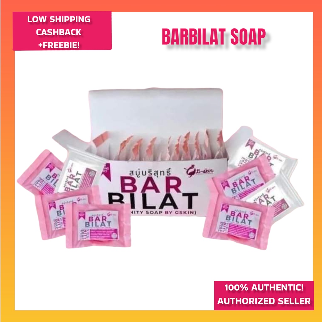 GSKIN BARBILAT SOAP 1 PC WITH FREE MESH NET | Shopee Philippines