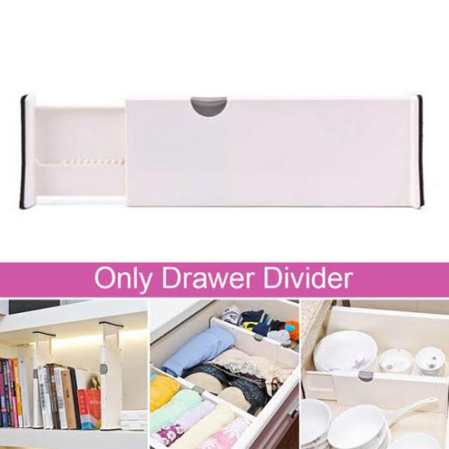 Adjustable Expandable Drawer Dividers Organizer Space Saving Partition