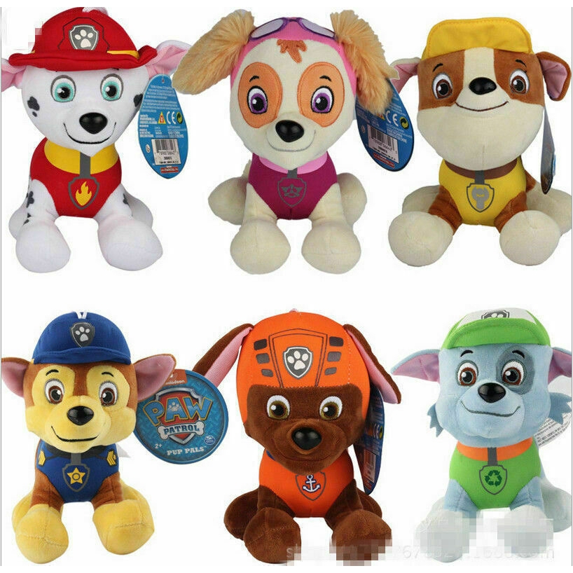 soft paw patrol toys